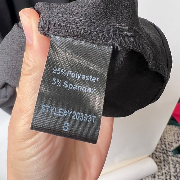 Pomander Place Poplin Kenzo dress, black, Size S - Picture 9 of 10